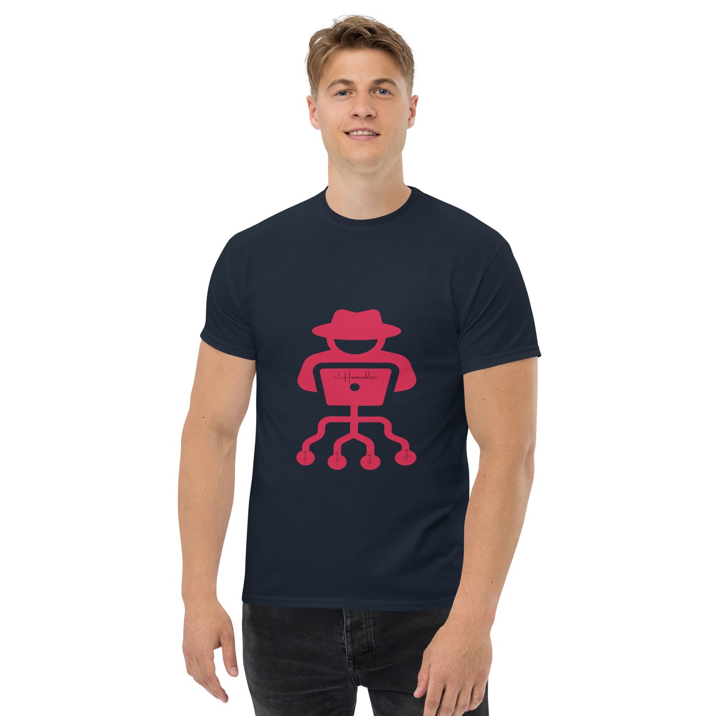 hamcodes unisex-classic-tee-navy