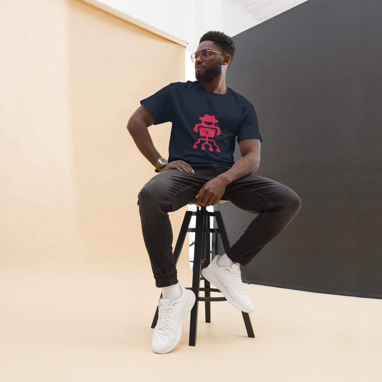 hamcodes unisex-classic-tee-navy