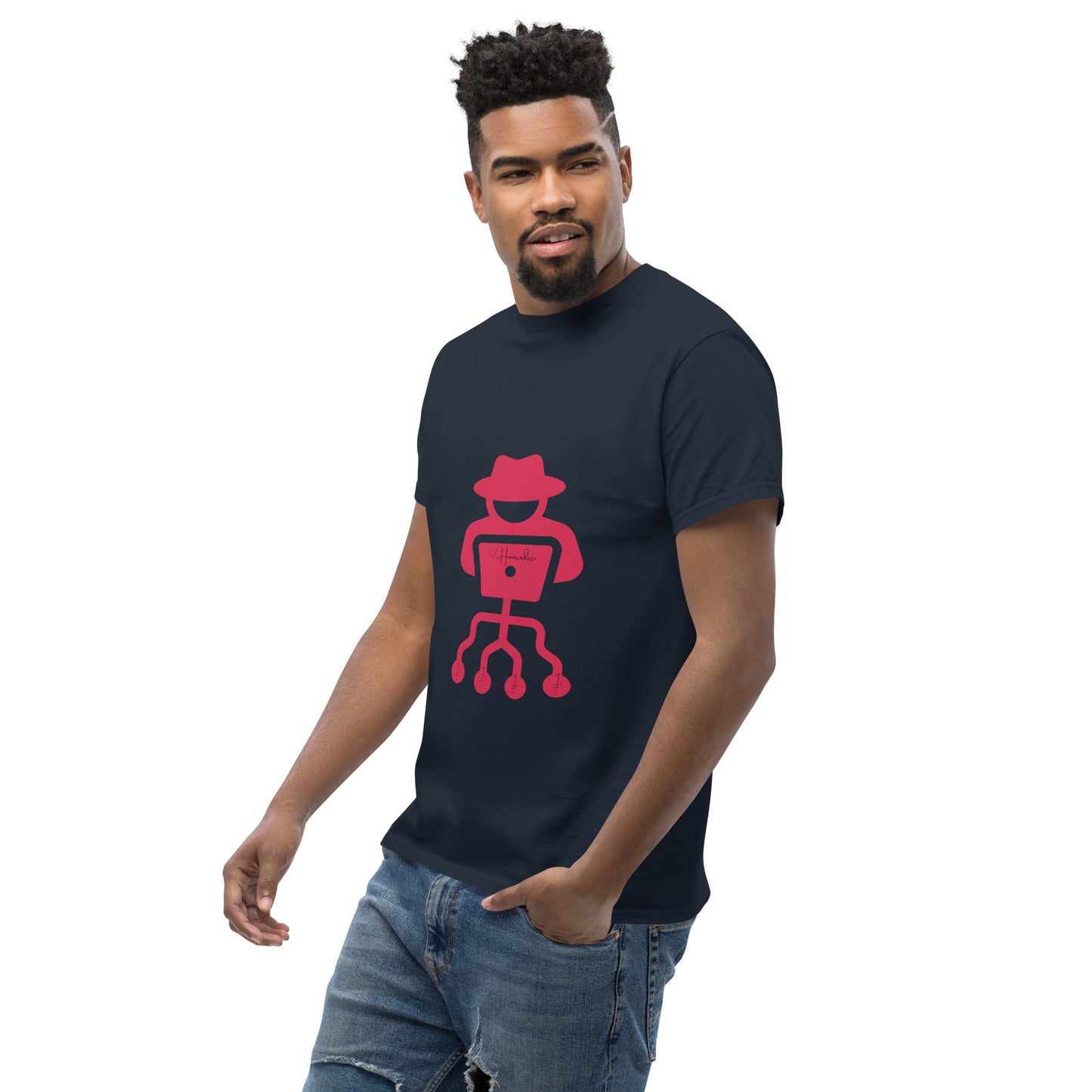 hamcodes unisex-classic-tee-navy