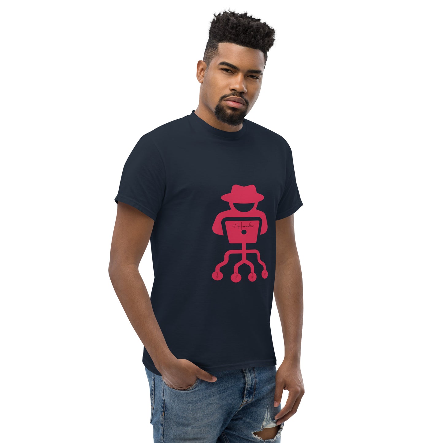 hamcodes unisex-classic-tee-navy