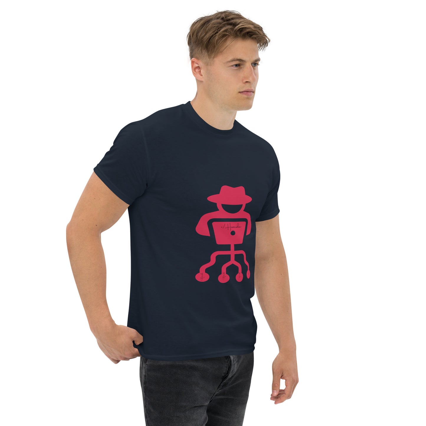 hamcodes unisex-classic-tee-navy