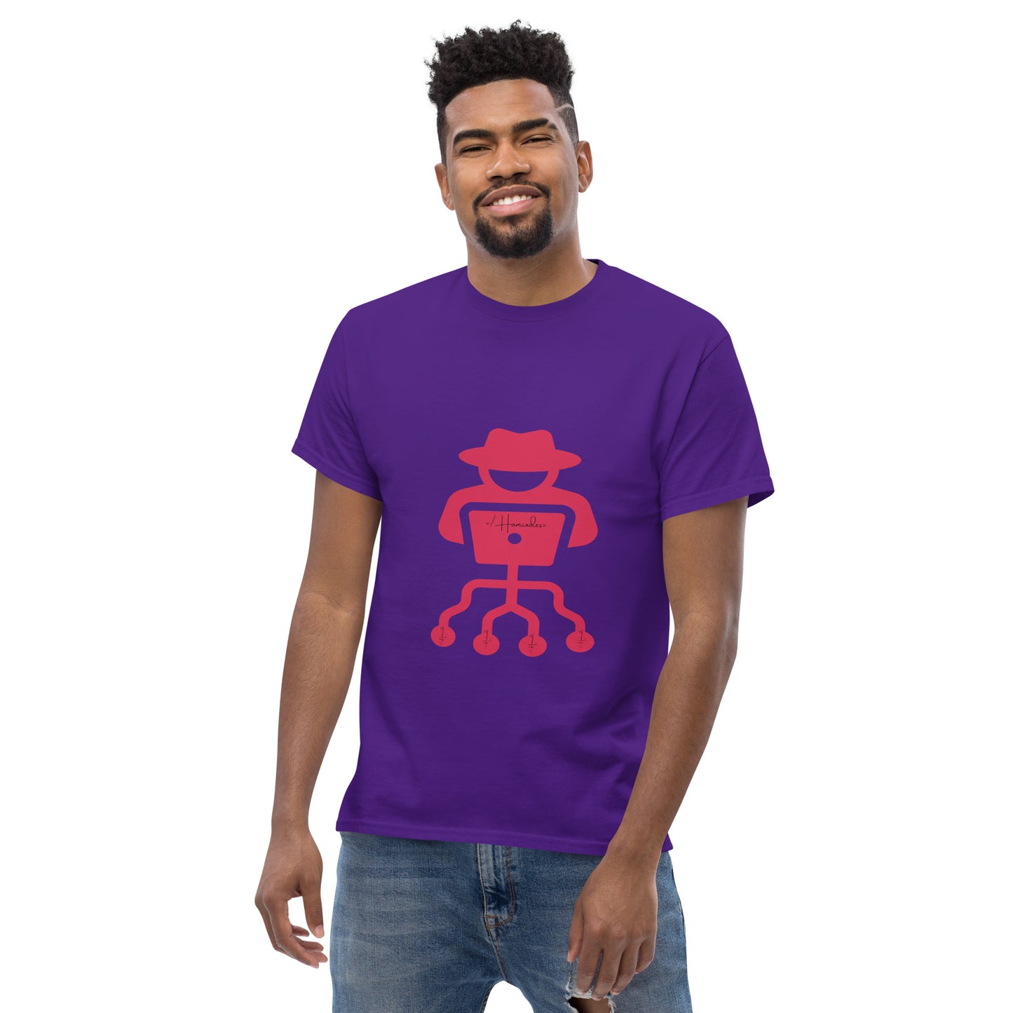 hamcodes unisex-classic-tee-purple
