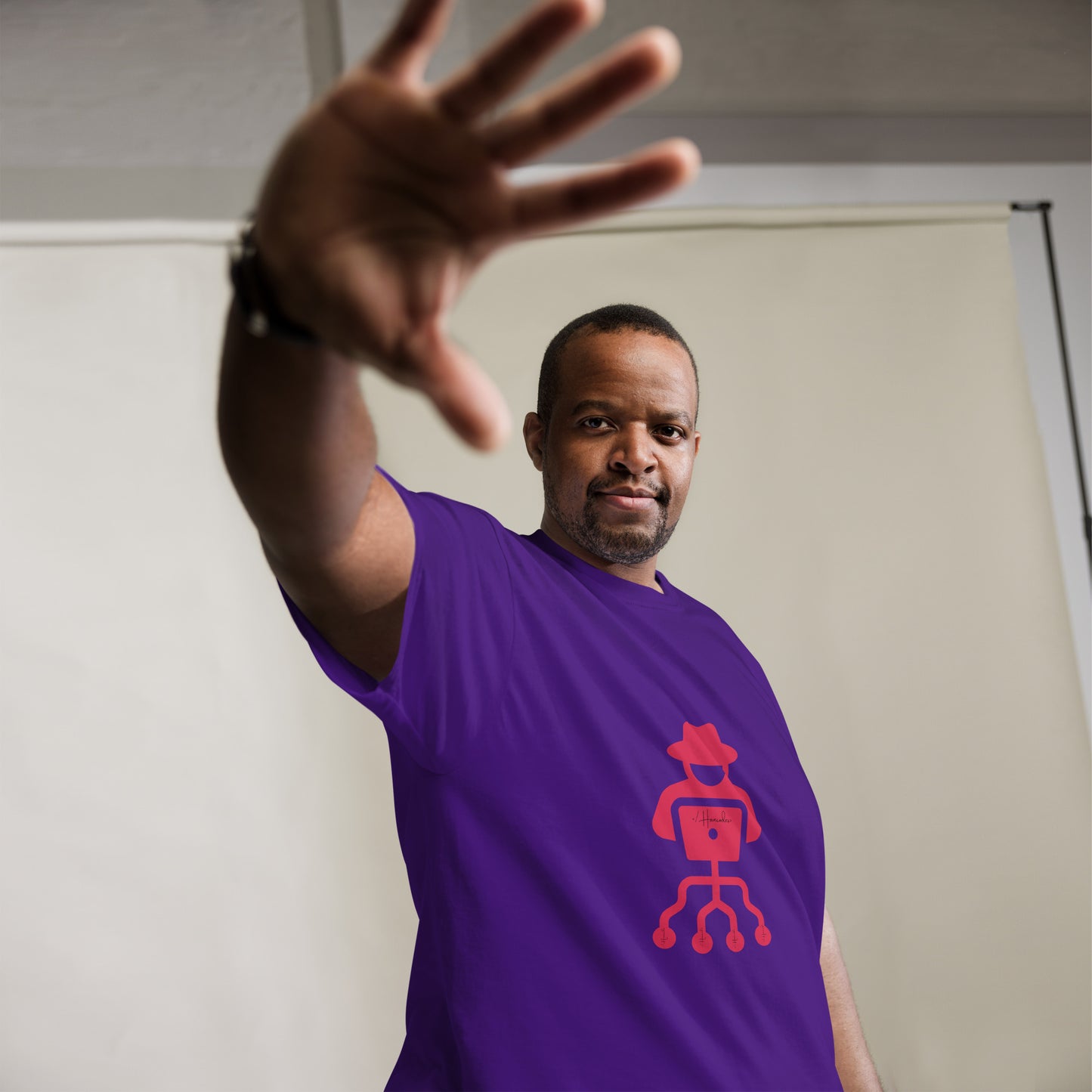 hamcodes unisex-classic-tee-purple