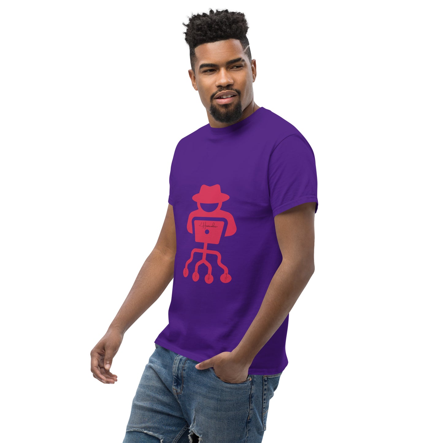 hamcodes unisex-classic-tee-purple