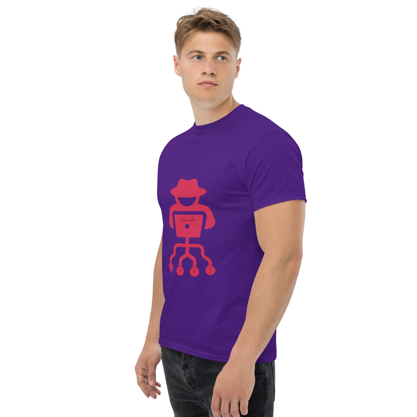 hamcodes unisex-classic-tee-purple