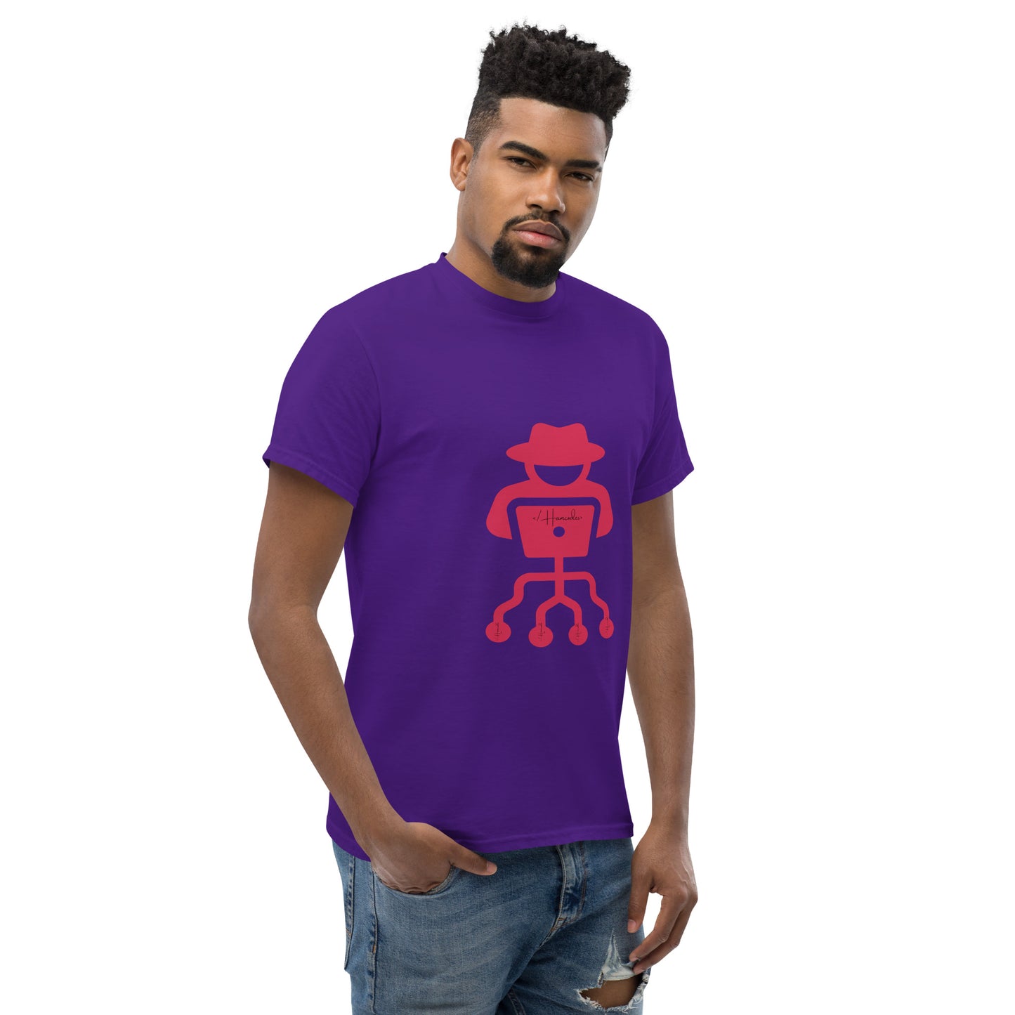 hamcodes unisex-classic-tee-purple