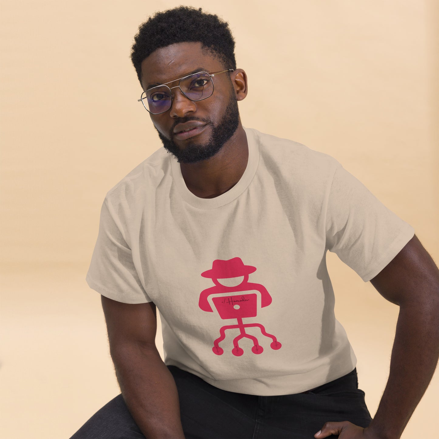 hamcodes unisex-classic-tee-sand