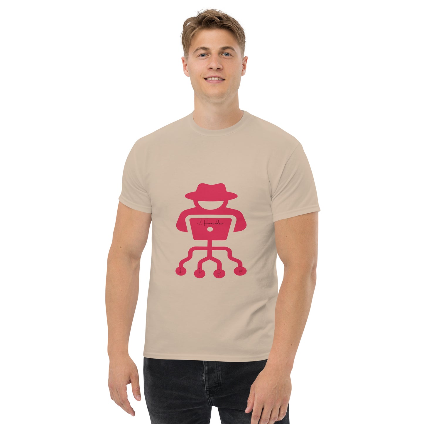hamcodes unisex-classic-tee-sand