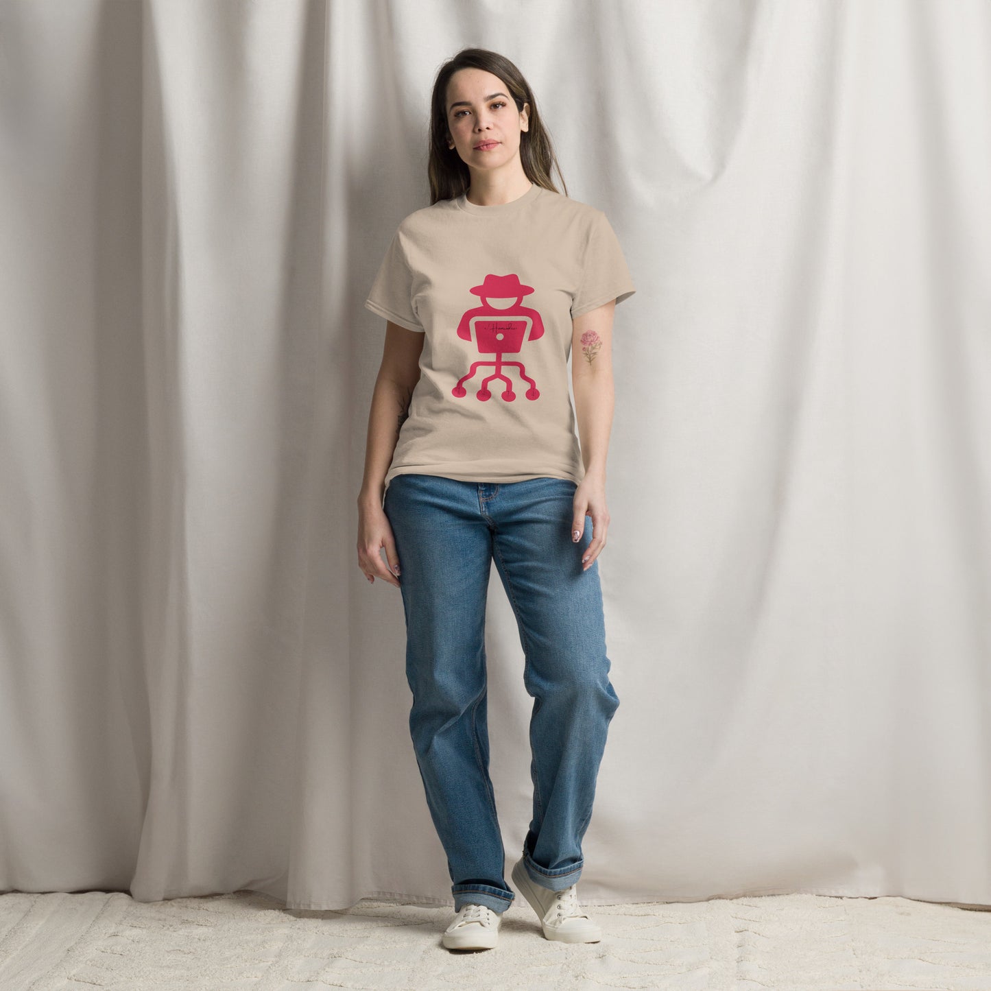 hamcodes unisex-classic-tee-sand
