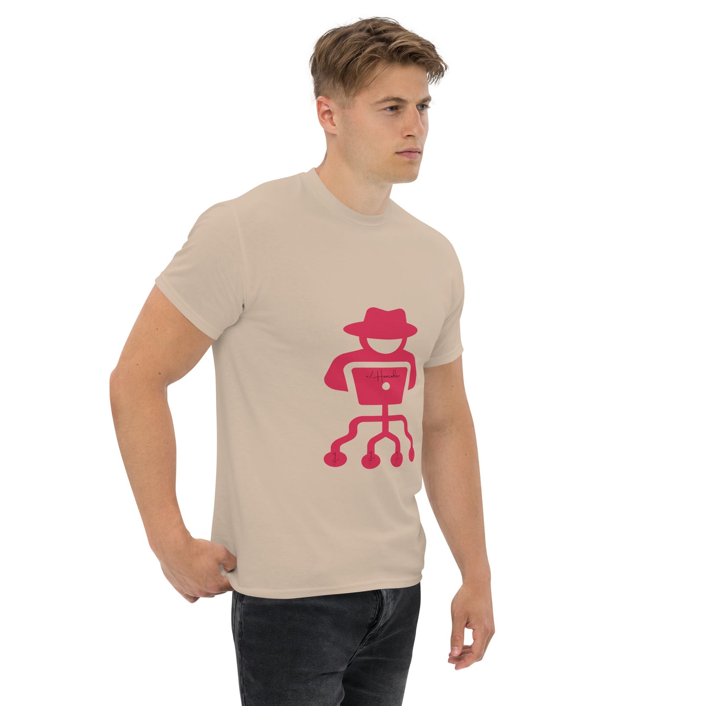 hamcodes unisex-classic-tee-sand