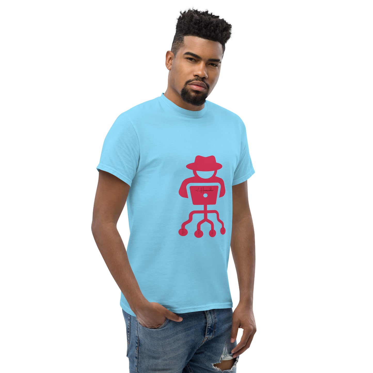hamcodes unisex-classic-tee-sky