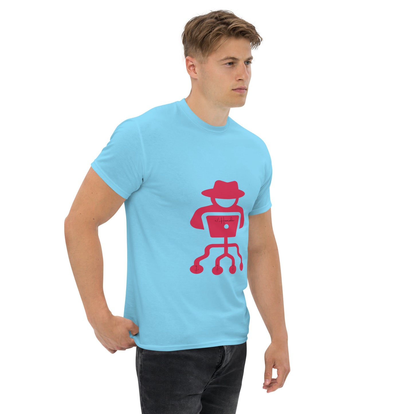 hamcodes unisex-classic-tee-sky
