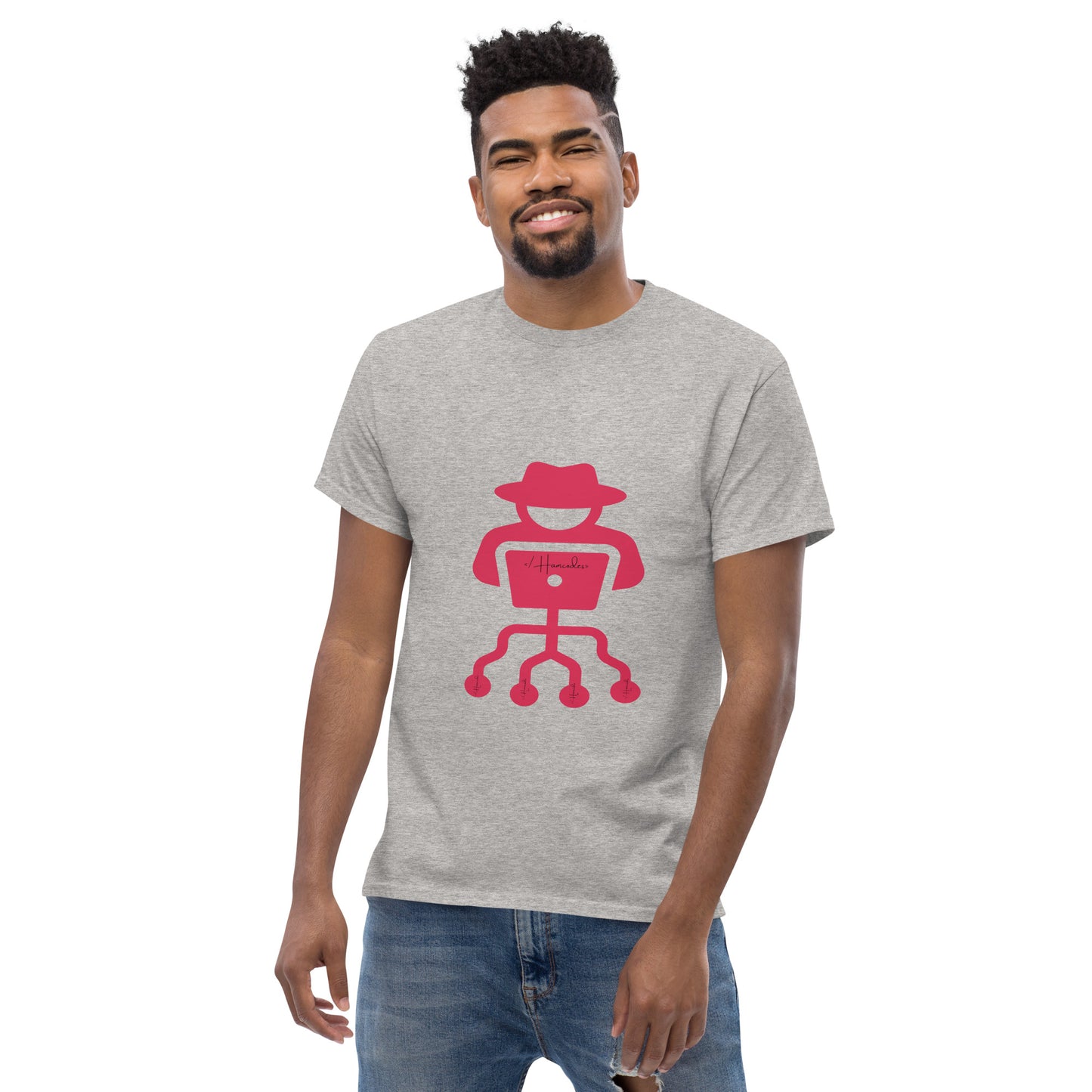 hamcodes unisex-classic-tee-sport-grey