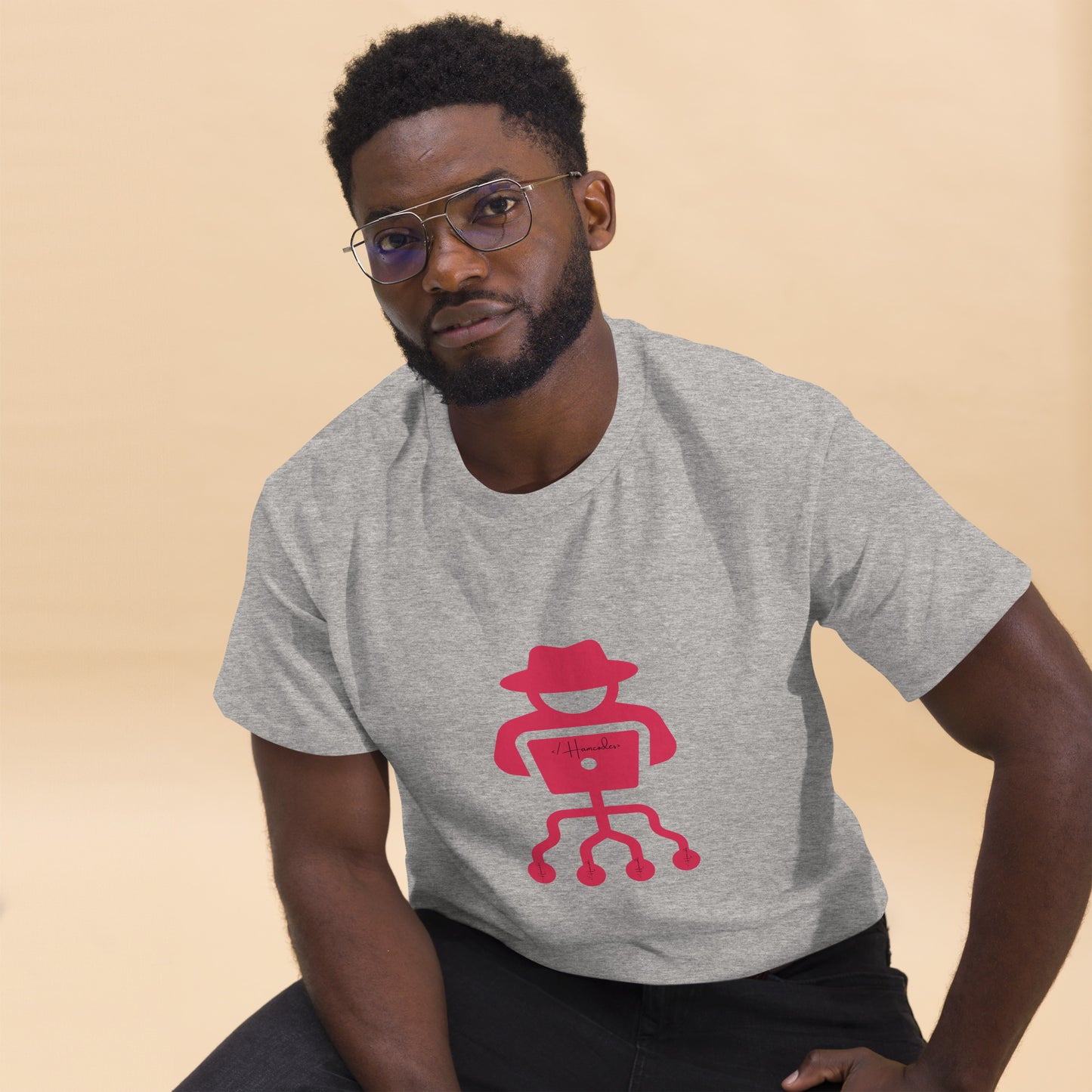 hamcodes unisex-classic-tee-sport-grey
