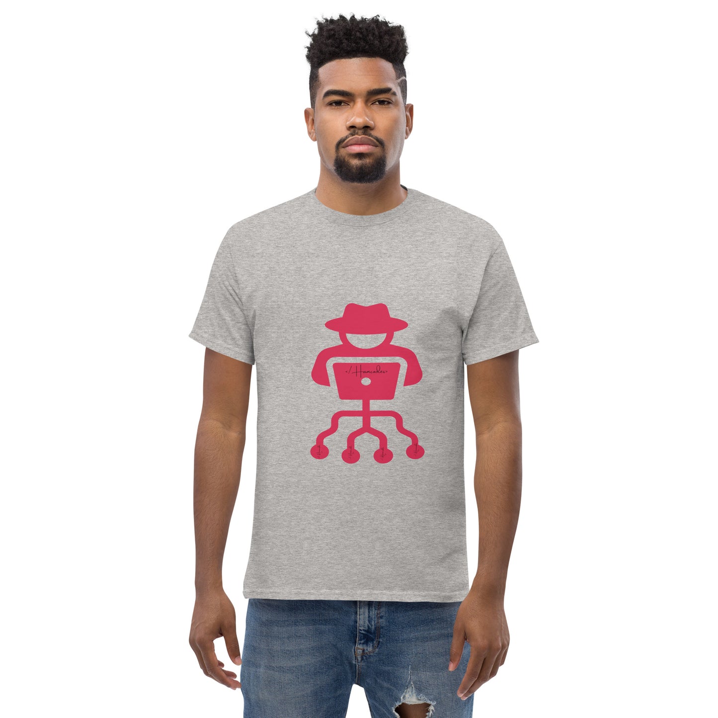 hamcodes unisex-classic-tee-grey