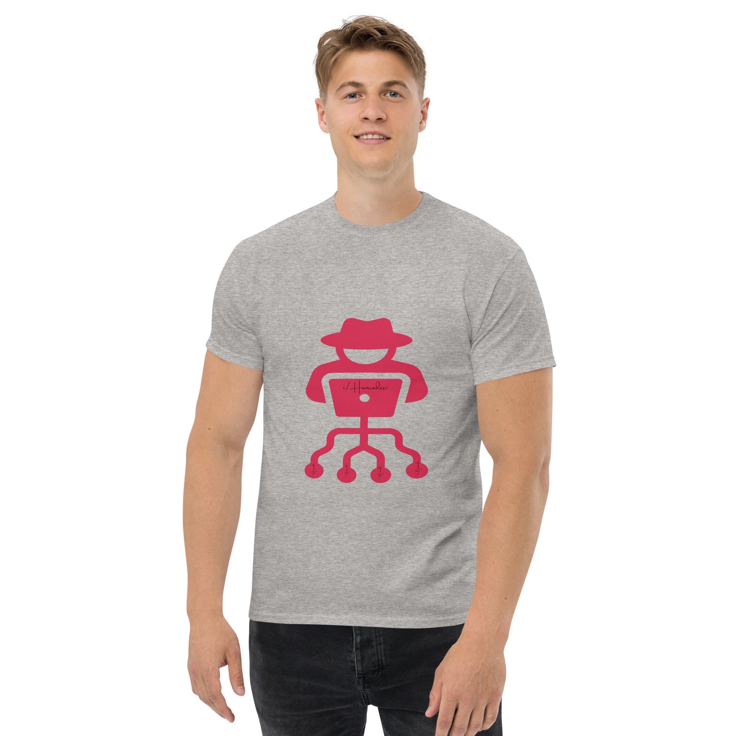 hamcodes unisex-classic-tee-sport-grey
