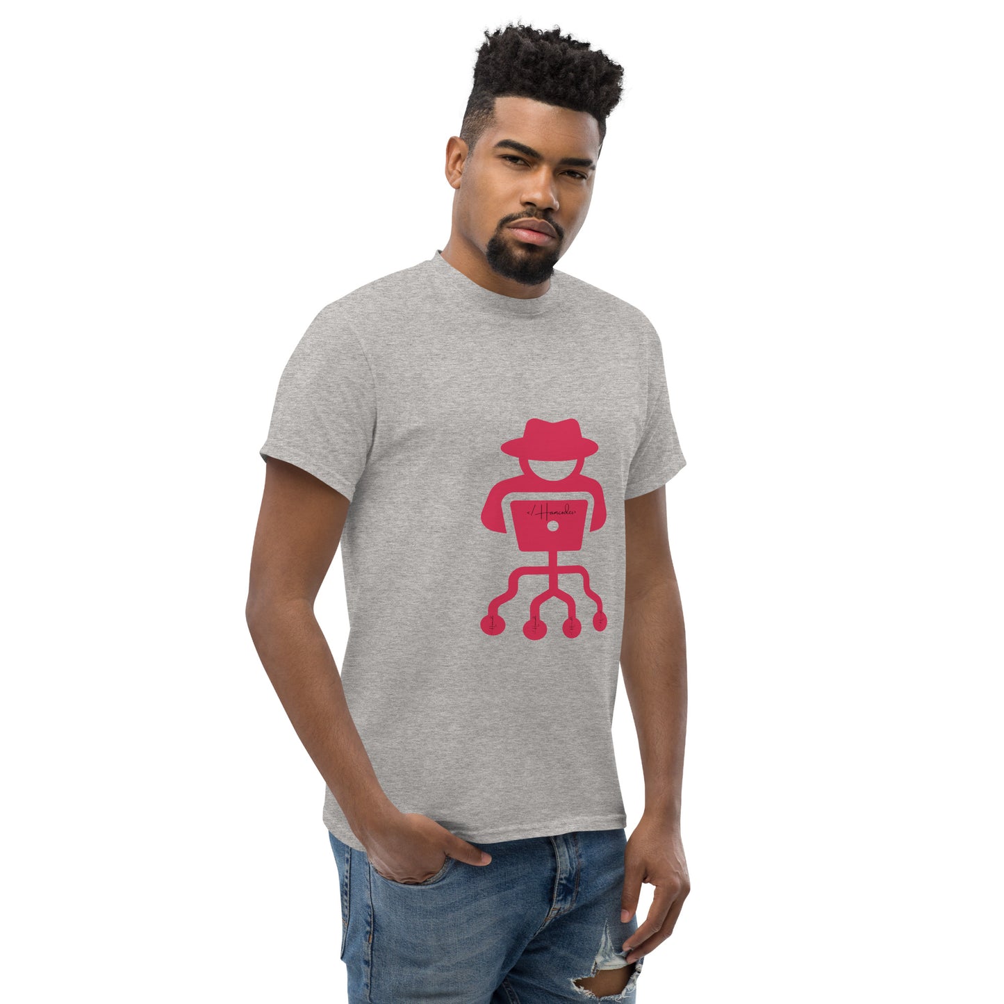 hamcodes unisex-classic-tee-sport-grey