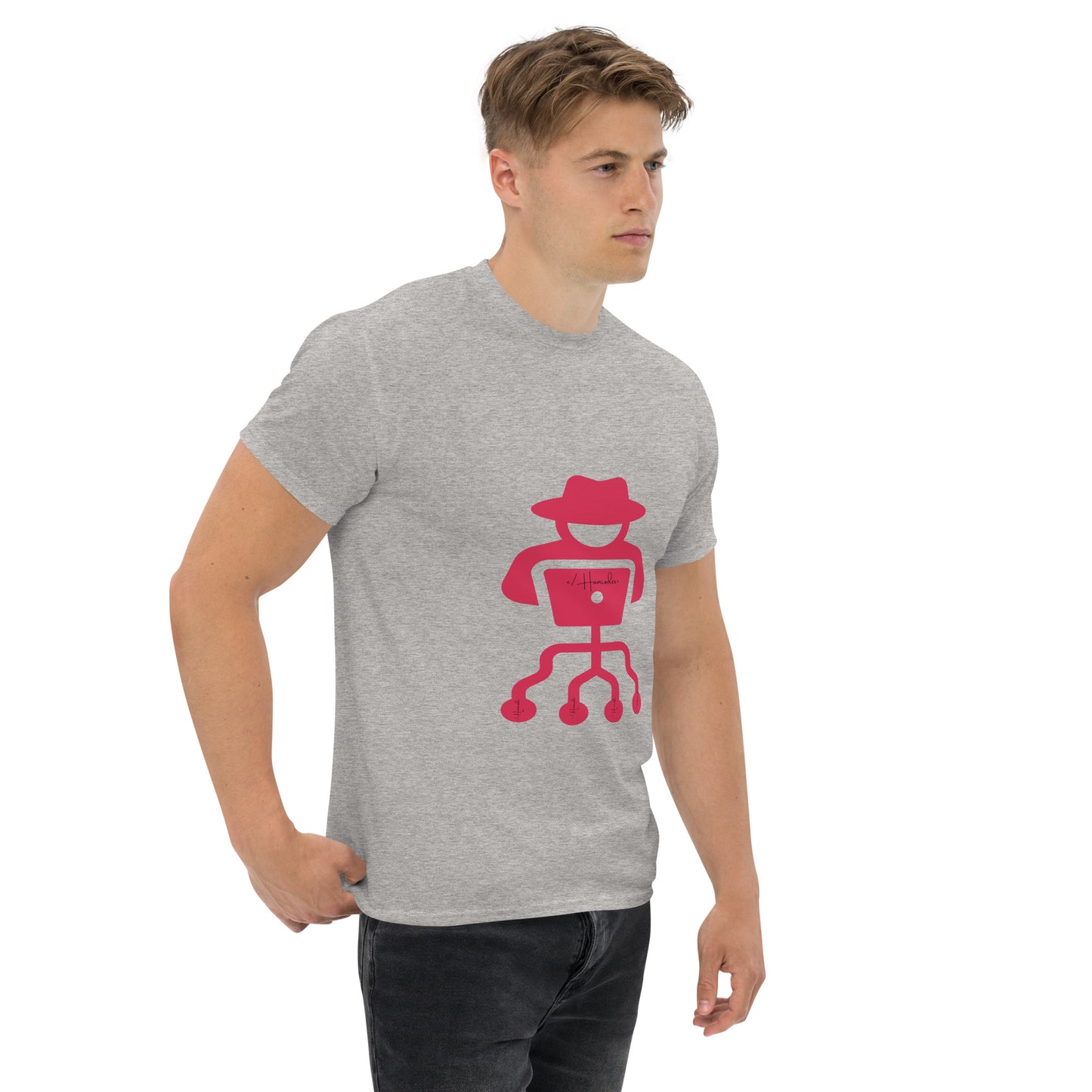 hamcodes unisex-classic-tee-sport-grey
