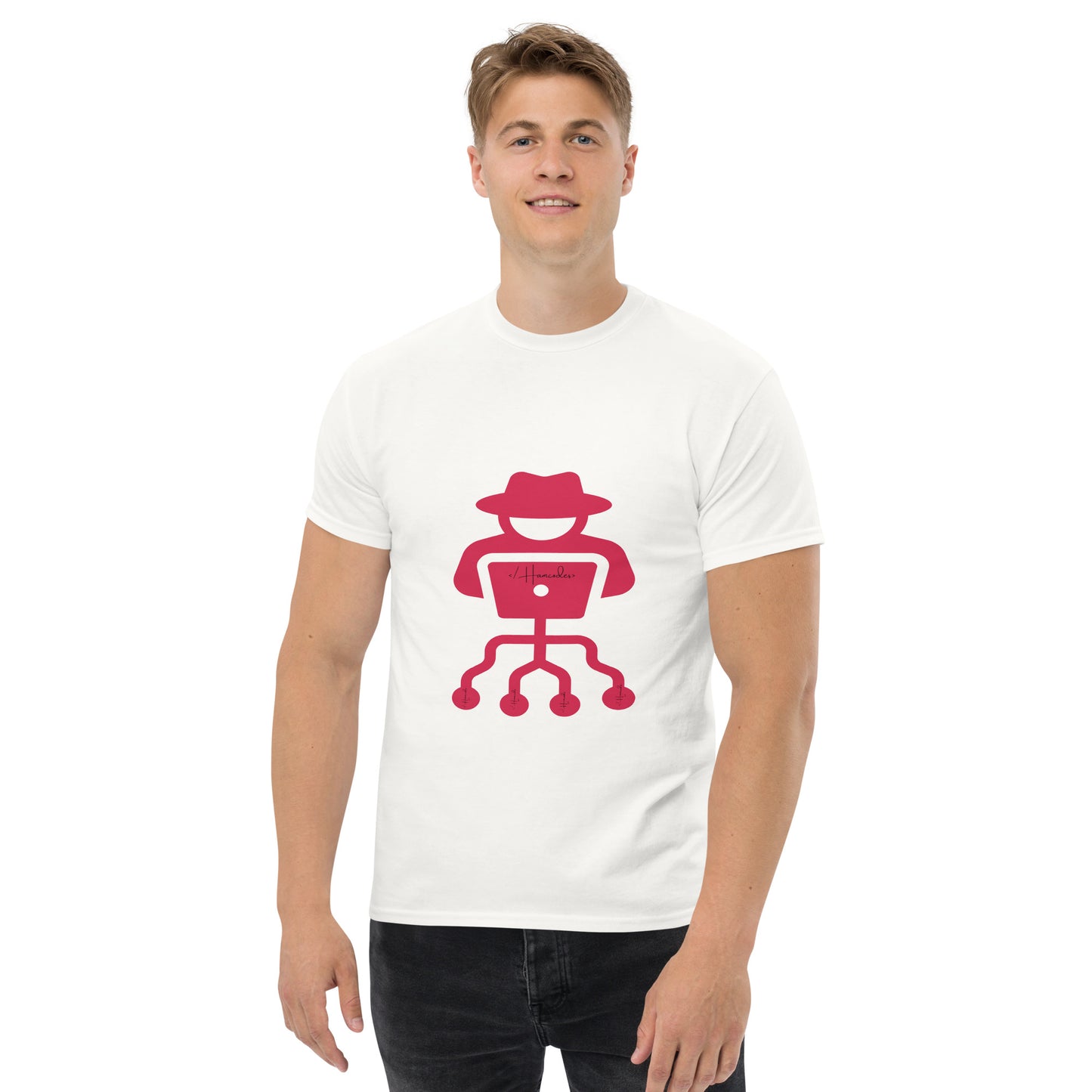 hamcodes unisex-classic-tee-white