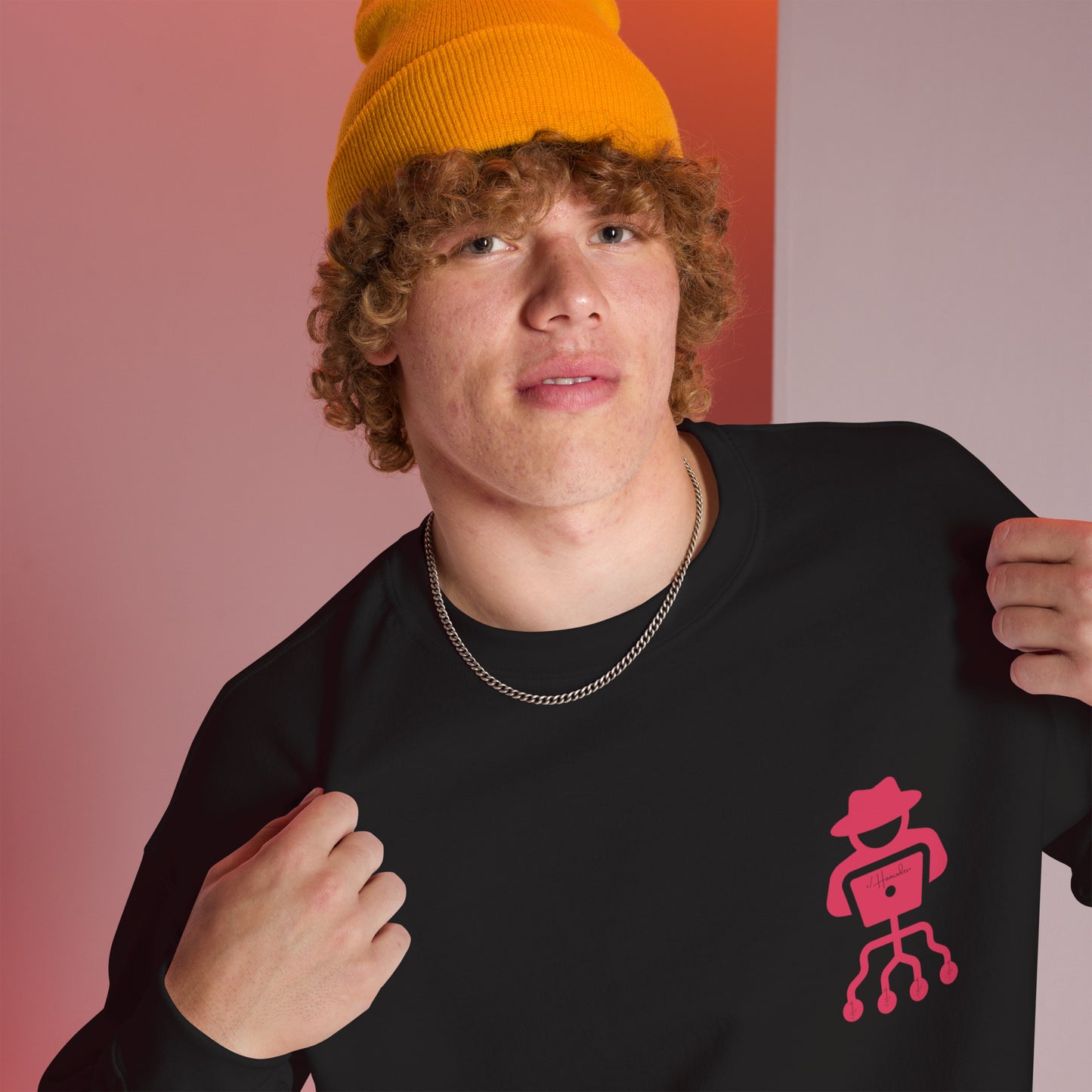 hamcodes unisex-crew-neck-sweatshirt-black