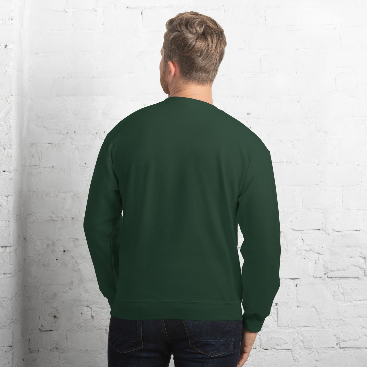 hamcodes unisex-crew-neck-sweatshirt-forest-green
