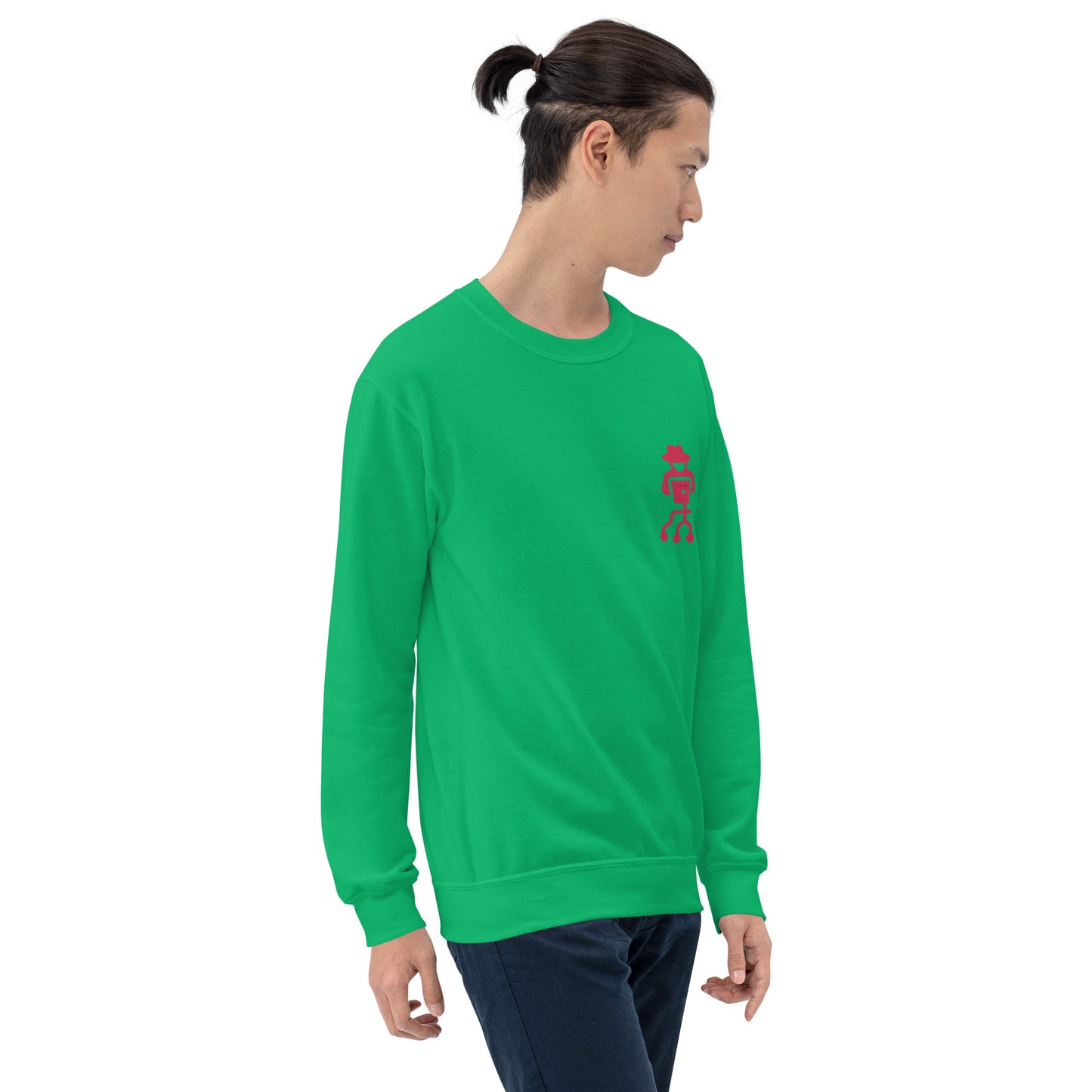 hamcodes unisex-crew-neck-sweatshirt-irish-green