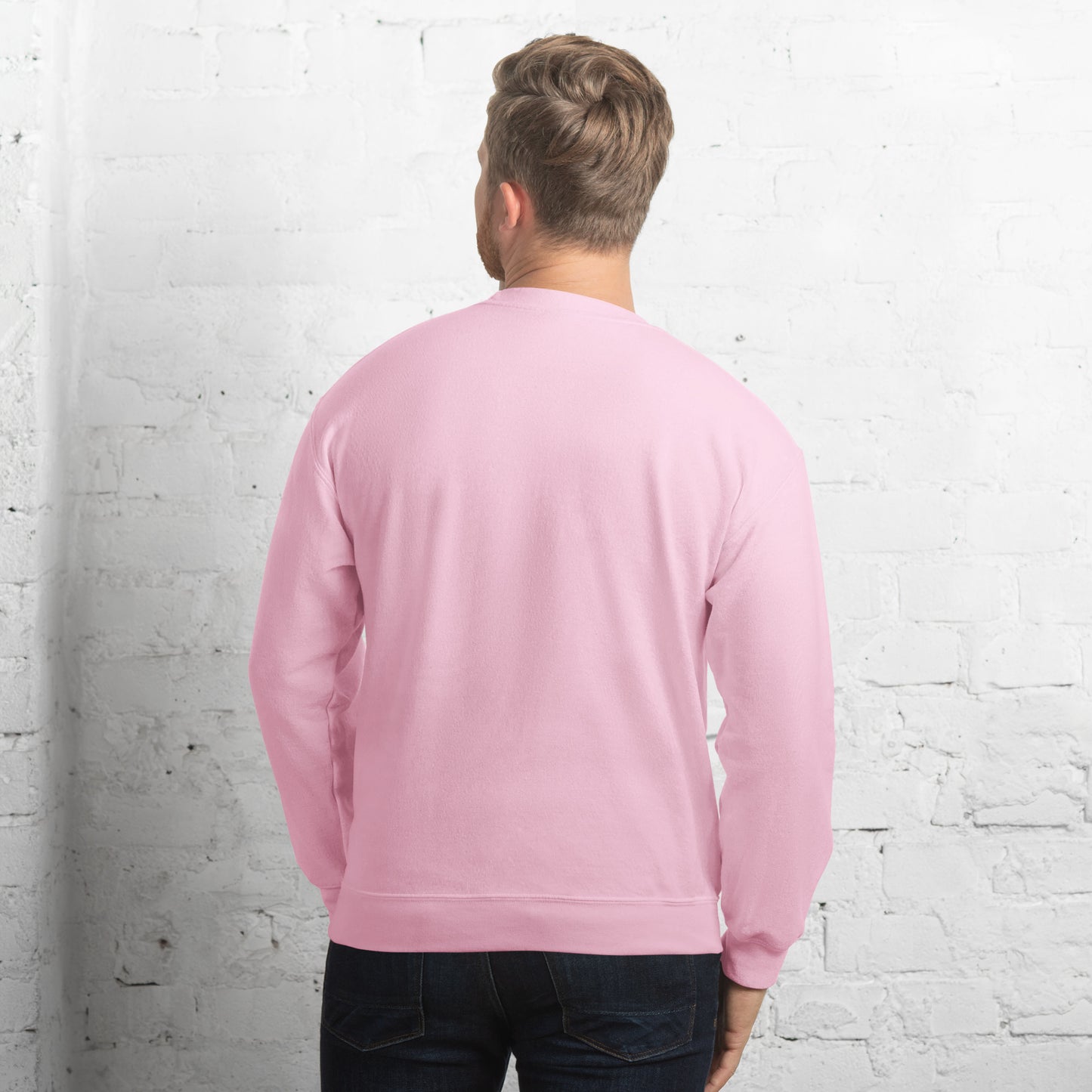 hamcodes unisex-crew-neck-sweatshirt-light-pink
