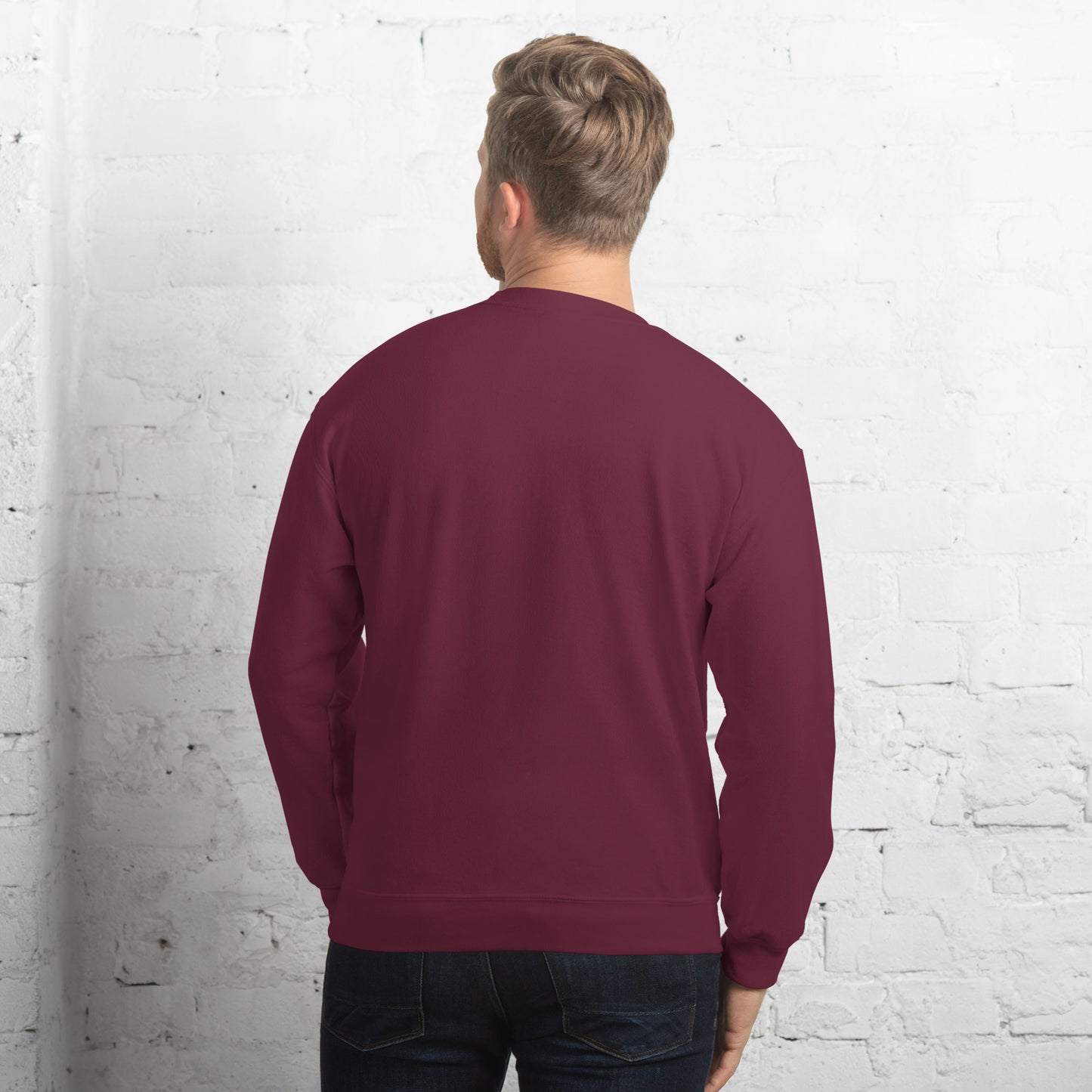 hamcodes unisex-crew-neck-sweatshirt-maroon