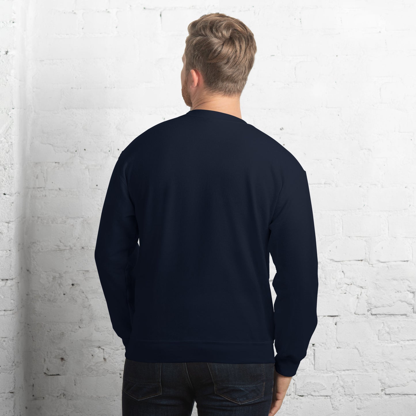 hamcodes unisex-crew-neck-sweatshirt-navy