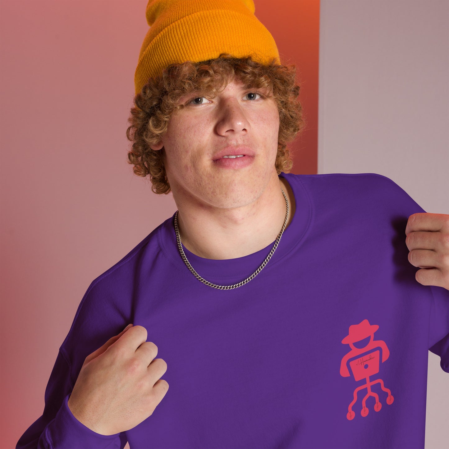 hamcodes unisex-crew-neck-sweatshirt-purple