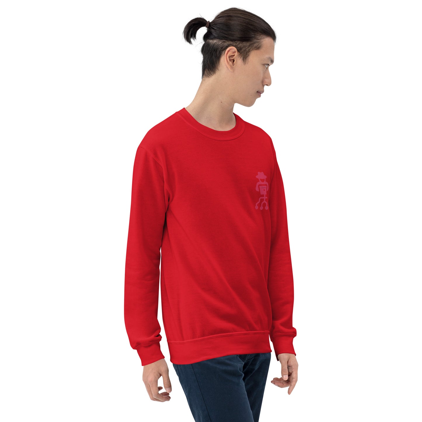 hamcodes unisex-crew-neck-sweatshirt-red