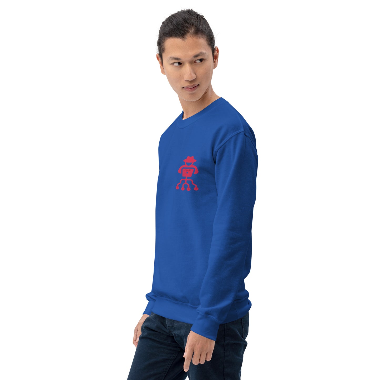 hamcodes unisex-crew-neck-sweatshirt-royal