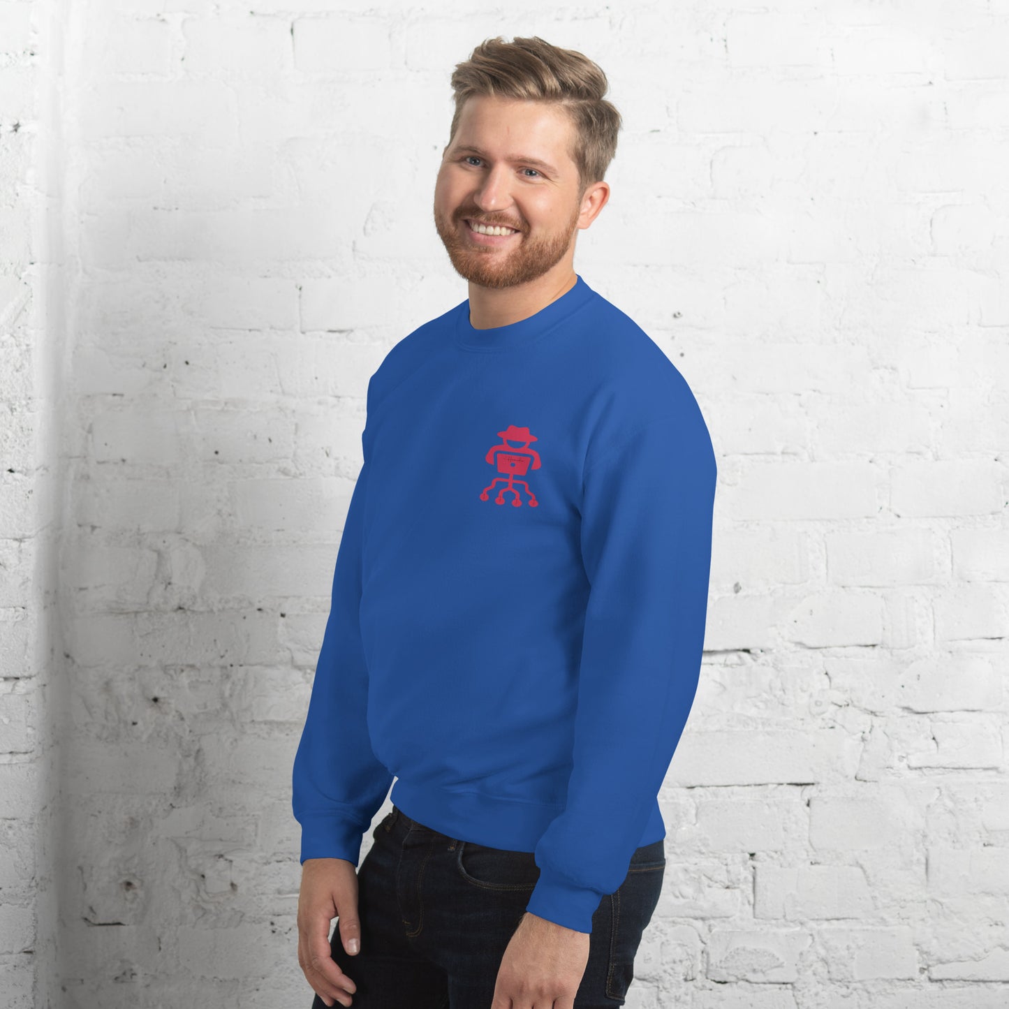 hamcodes unisex-crew-neck-sweatshirt-royal