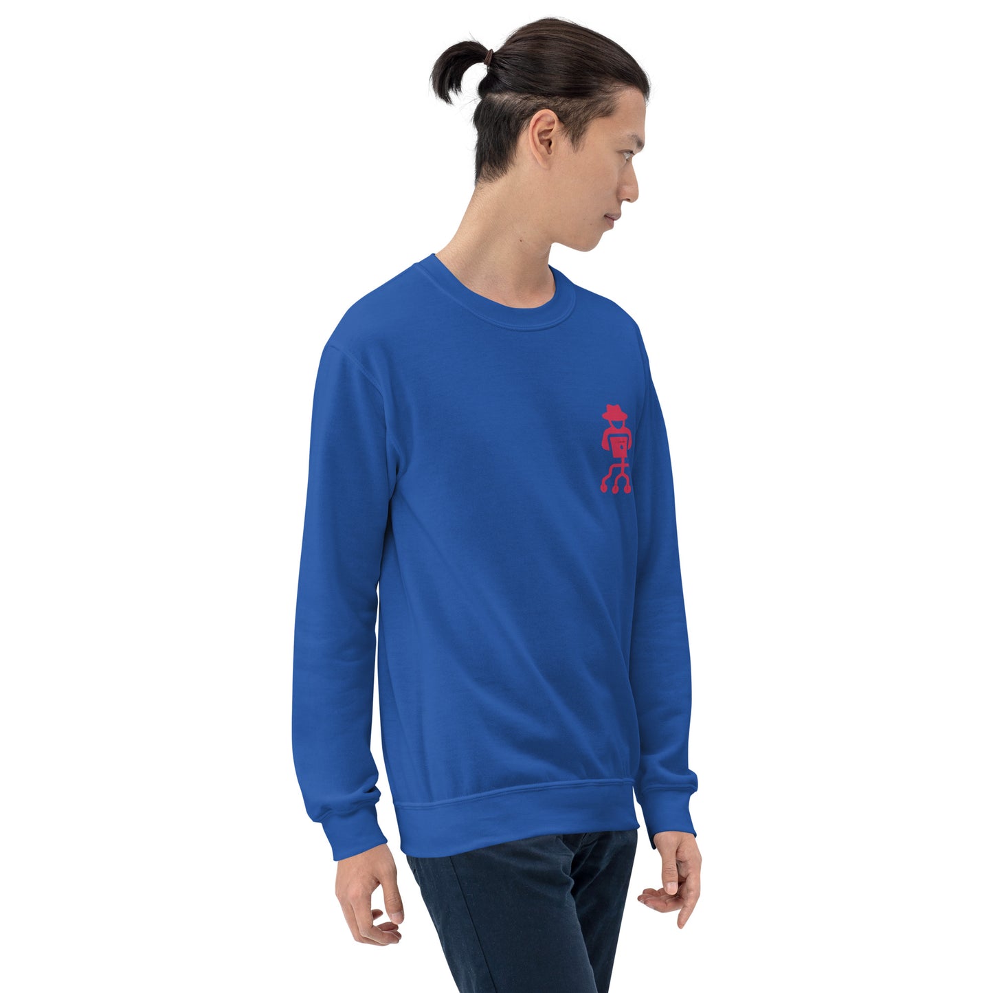 hamcodes unisex-crew-neck-sweatshirt-royal