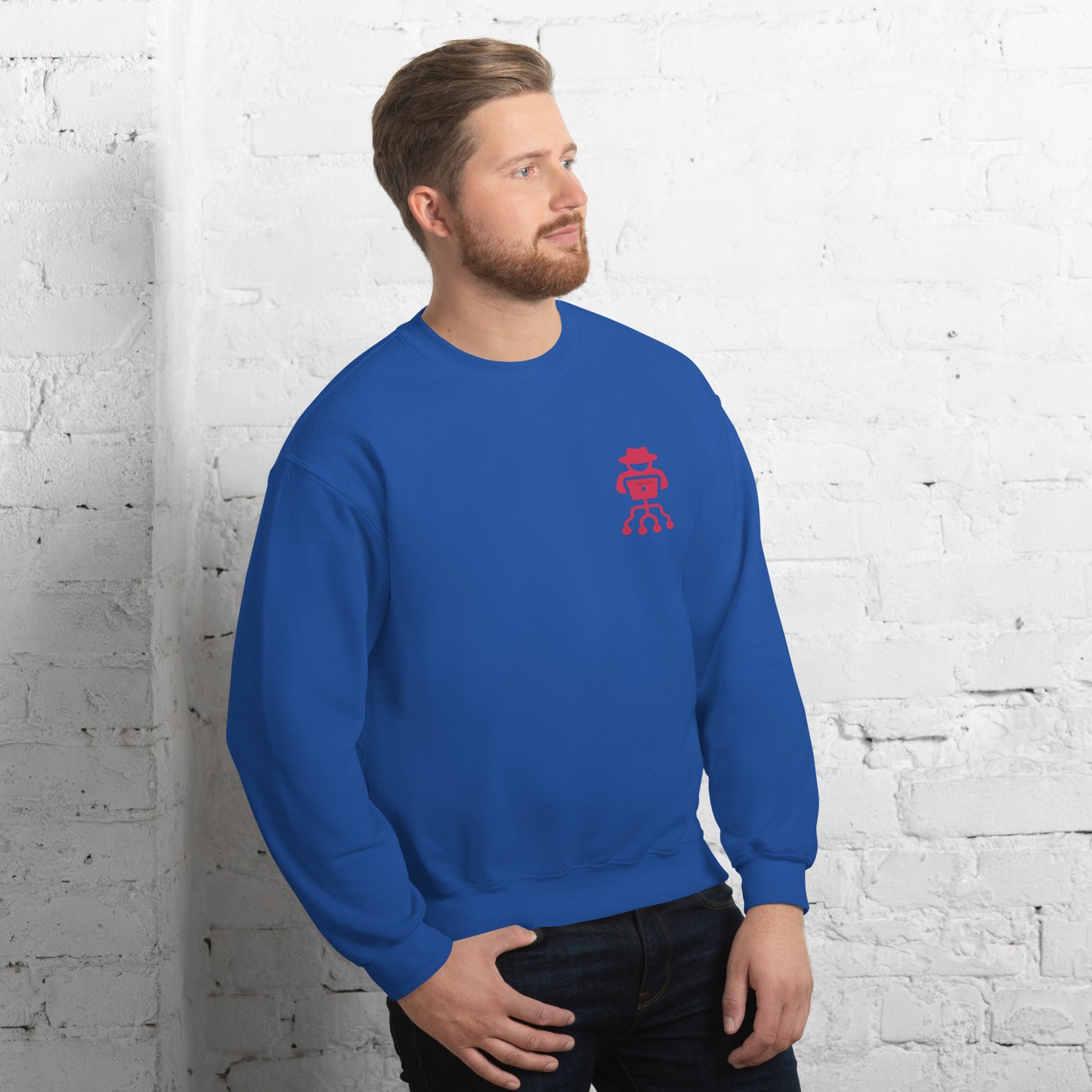 hamcodes unisex-crew-neck-sweatshirt-royal