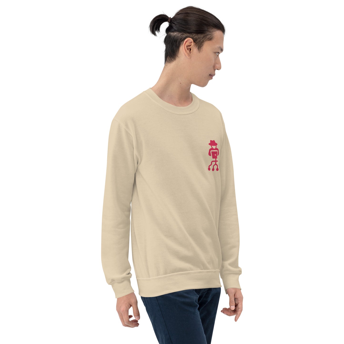 hamcodes unisex-crew-neck-sweatshirt-sand