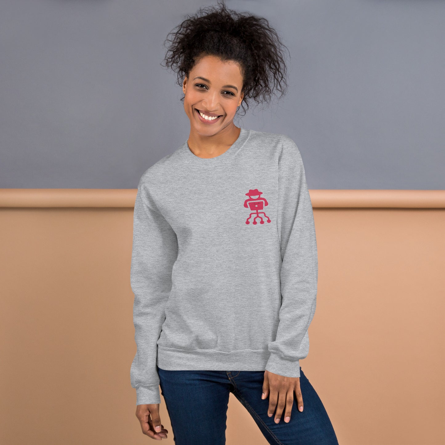 hamcodes unisex-crew-neck-sweatshirt-sport-grey