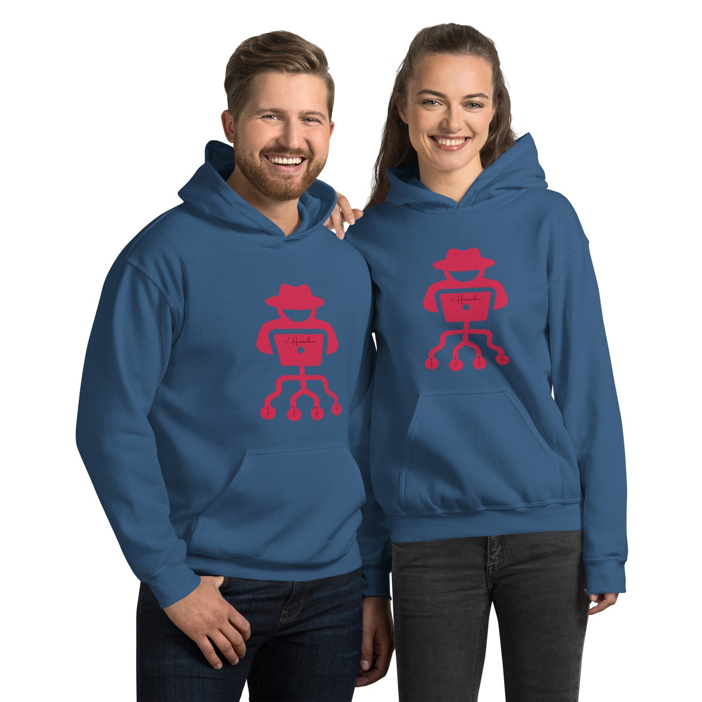 hamcodes unisex-heavy-blend-hoodie-indigo-blue