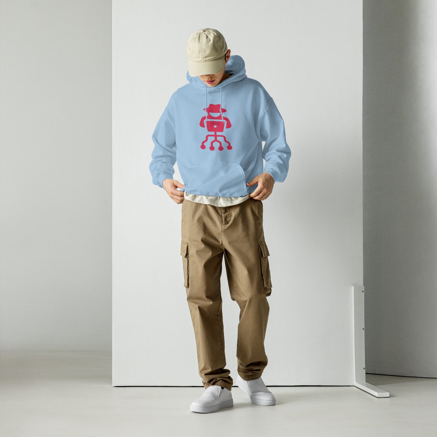 hamcodes unisex-heavy-blend-hoodie-light-blue