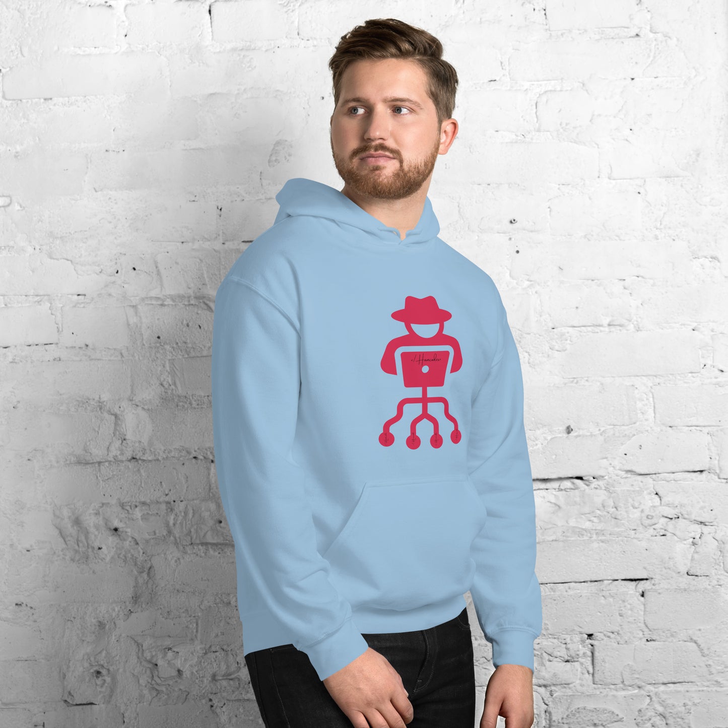 hamcodes unisex-heavy-blend-hoodie-light-blue