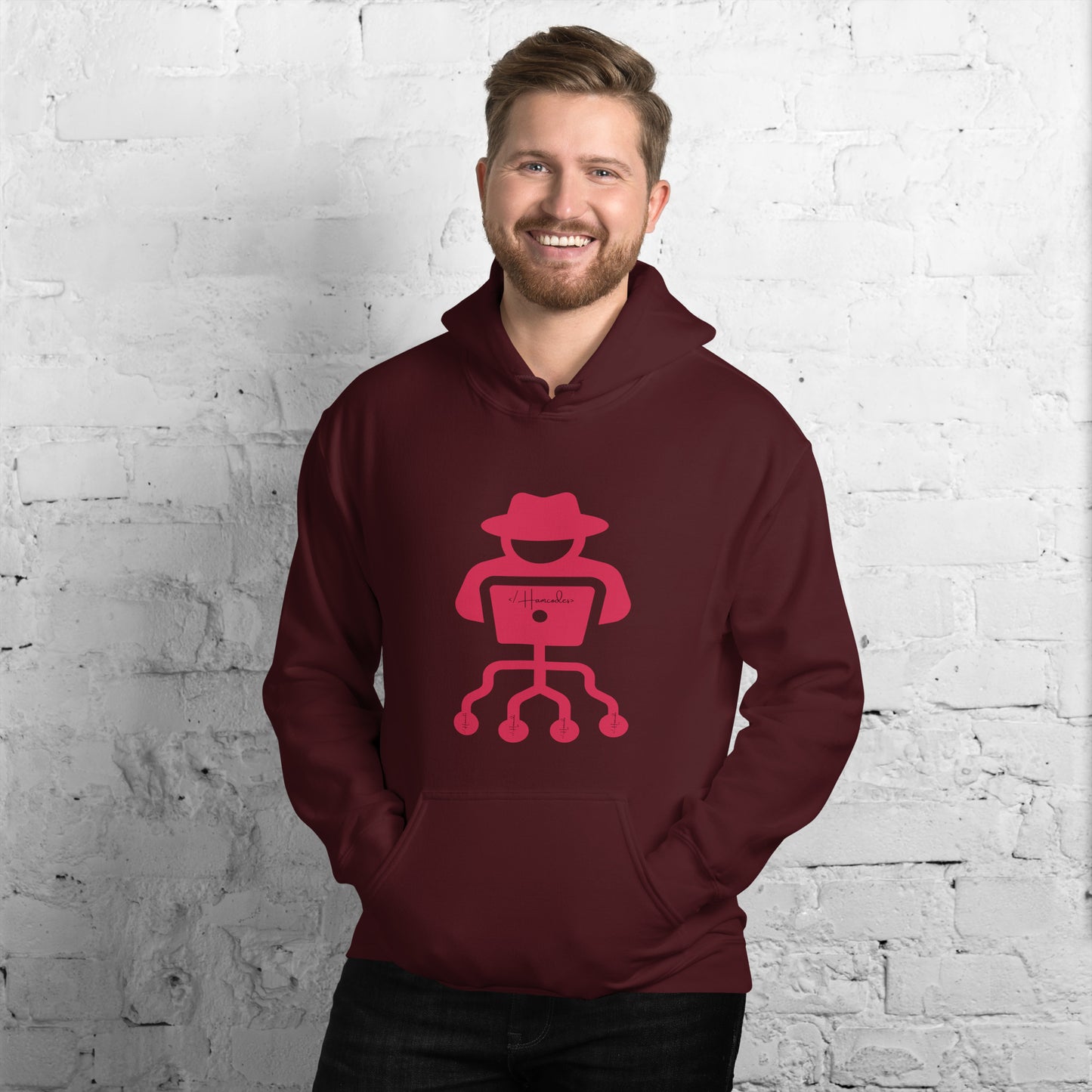 hamcodes unisex-heavy-blend-hoodie-maroon