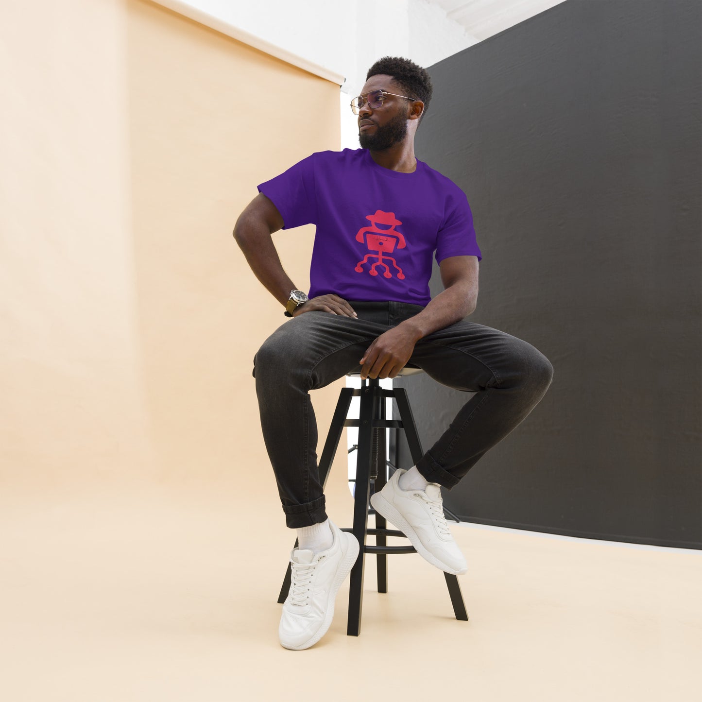 hamcodes unisex-classic-tee-purple