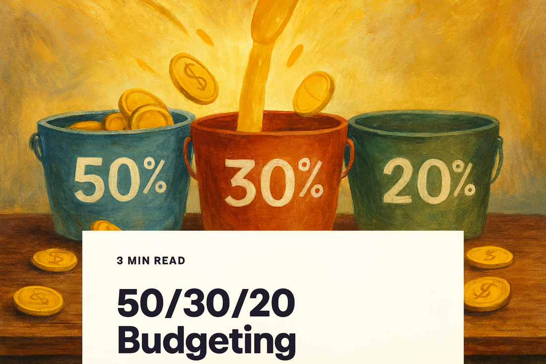 50/30/20 Budgeting Rule: Simple Guide to Needs, Wants & Savings