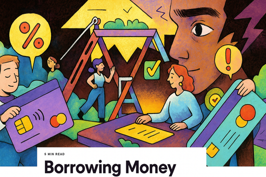Borrowing Money: Loans, Credit Cards, Interest & Debt Risks Explained