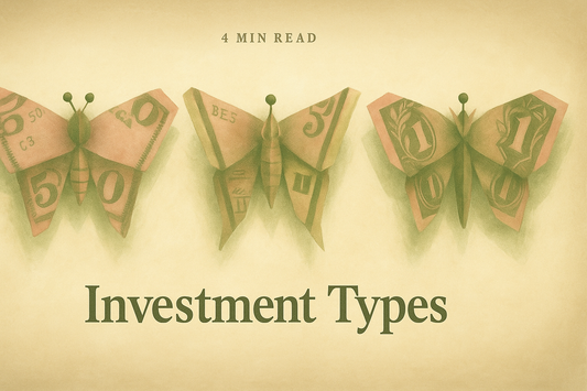 Investment Types: Stocks, Bonds, Funds, Diversification & Real Estate