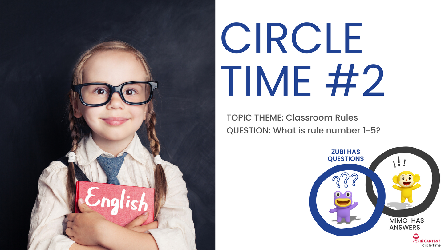 Free Download printable 01 CTCP2 CIRCLE TIME #2 – CLASSROOM RULES.pdf – Hi Garten from Hamcodes