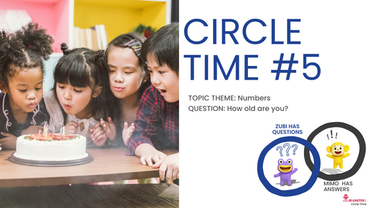 Free Download printable 04 CTCP5 CIRCLE TIME #5 – HOW OLD ARE YOU.pdf – Hi Garten from Hamcodes