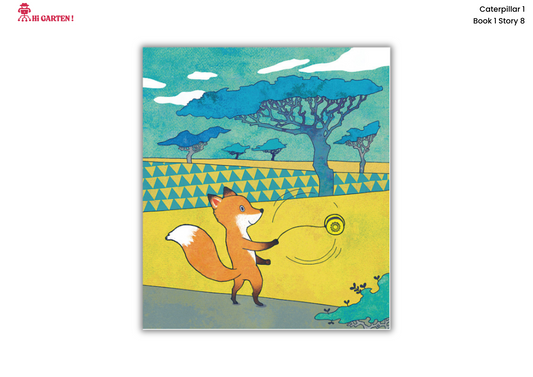Free Download printable Story 8 – WXYZ Fox and the Zigzag Yo-Yo – Hi Garten Stories Caterpillar 1 – from Hamcodes