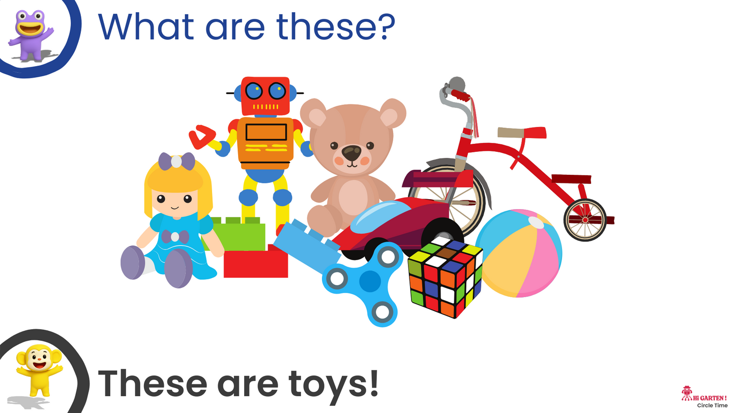 Free Download printable 11 CTCP12 CIRCLE TIME #12 – TOYS.pdf – Hi Garten from Hamcodes