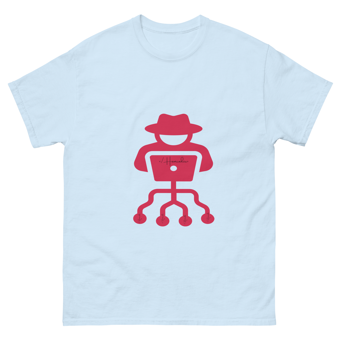 Classic fit hacker t-shirt made from 100% cotton